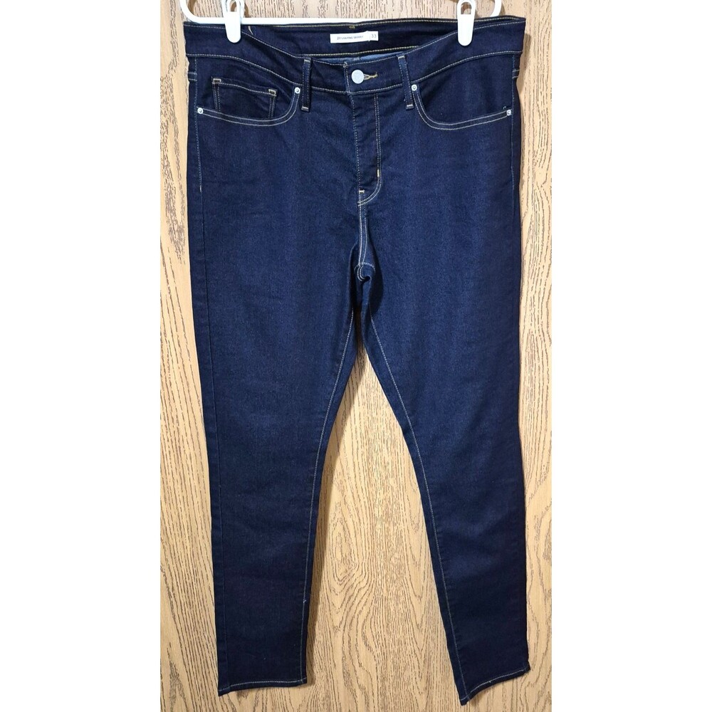 Levi's Women's 311 Skinny Waterless High Rise Dark Blue Denim Jeans 33W x 32L